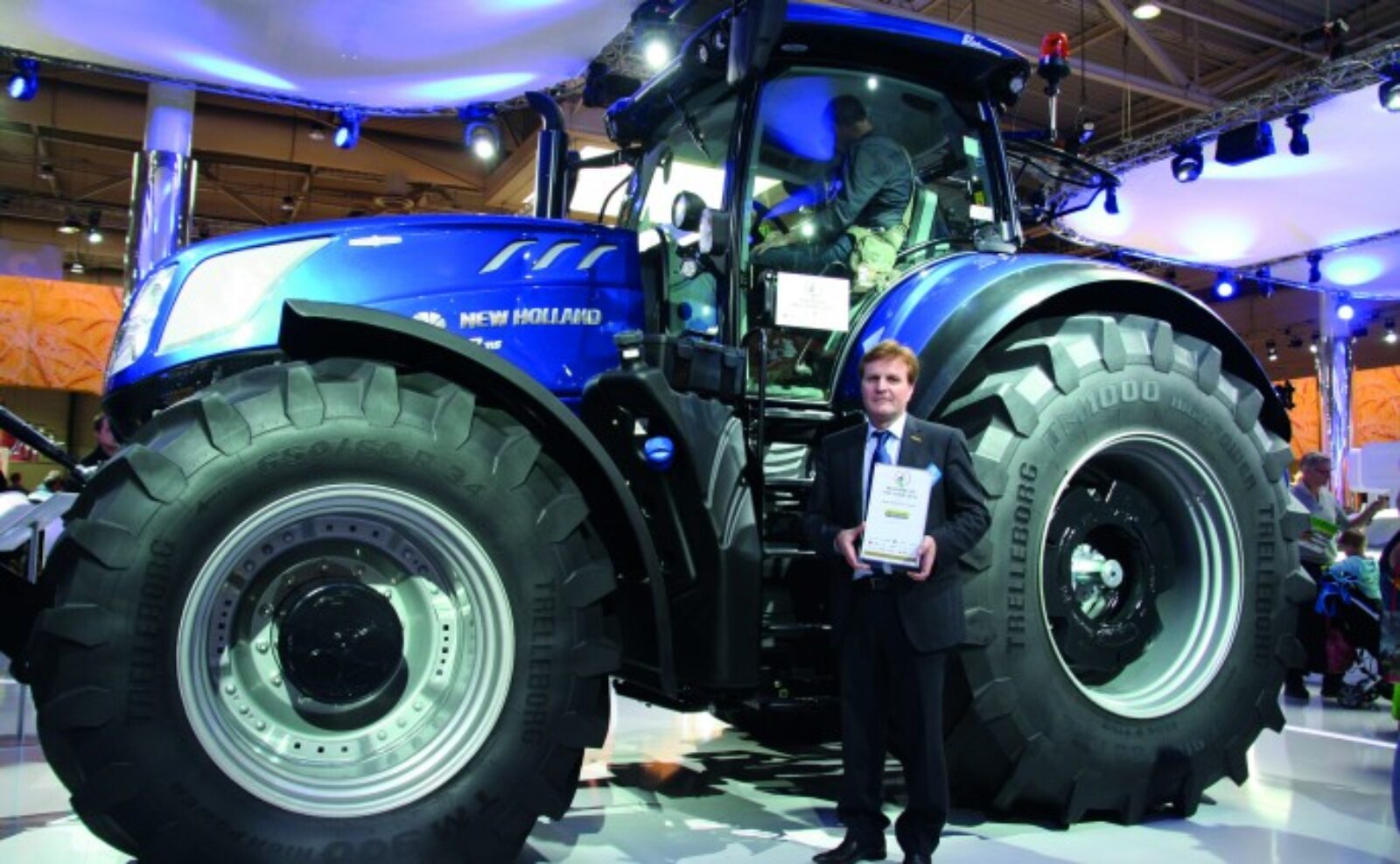El tractor New Holland T7.315 es designado Máquina del Año 2016 en la feria Agritechnica