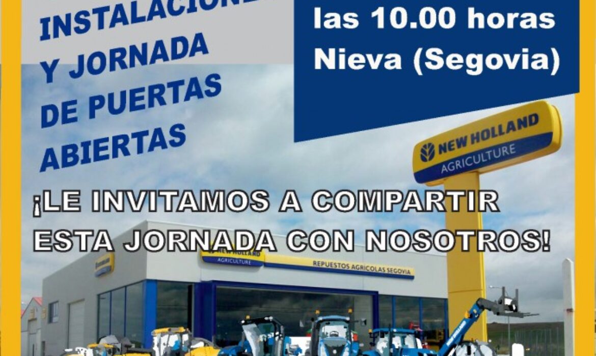 Inauguración nuevas instalaciones en Nieva (Segovia) y jornada puertas abiertas