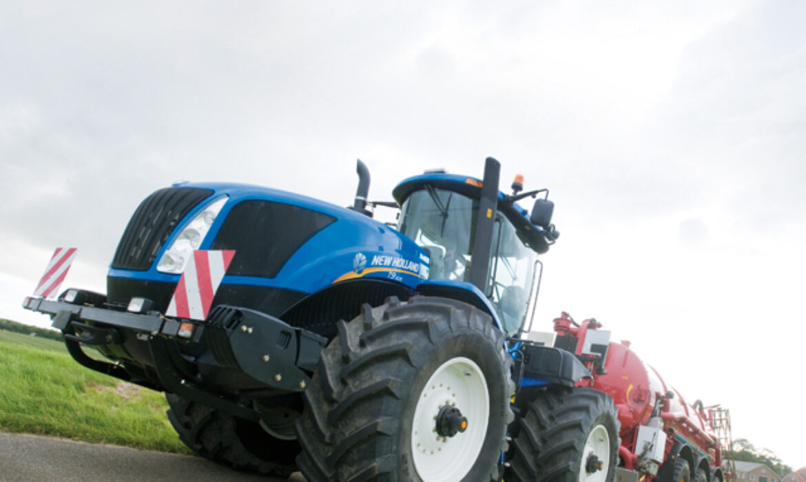 Nuevo record mundial de New Holland, con el tractor T9.615