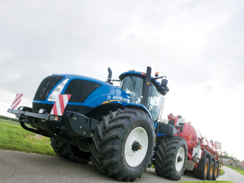 Nuevo record mundial de New Holland, con el tractor T9.615