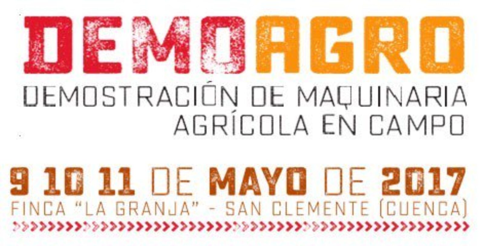 DEMOAGRO 2017. Comienza la cuenta atras.