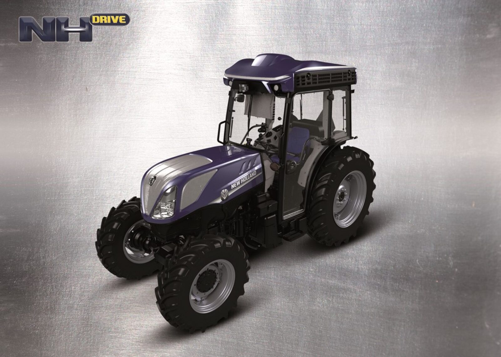 New Holland presenta el tractor autónomo T4.110F NHDrive