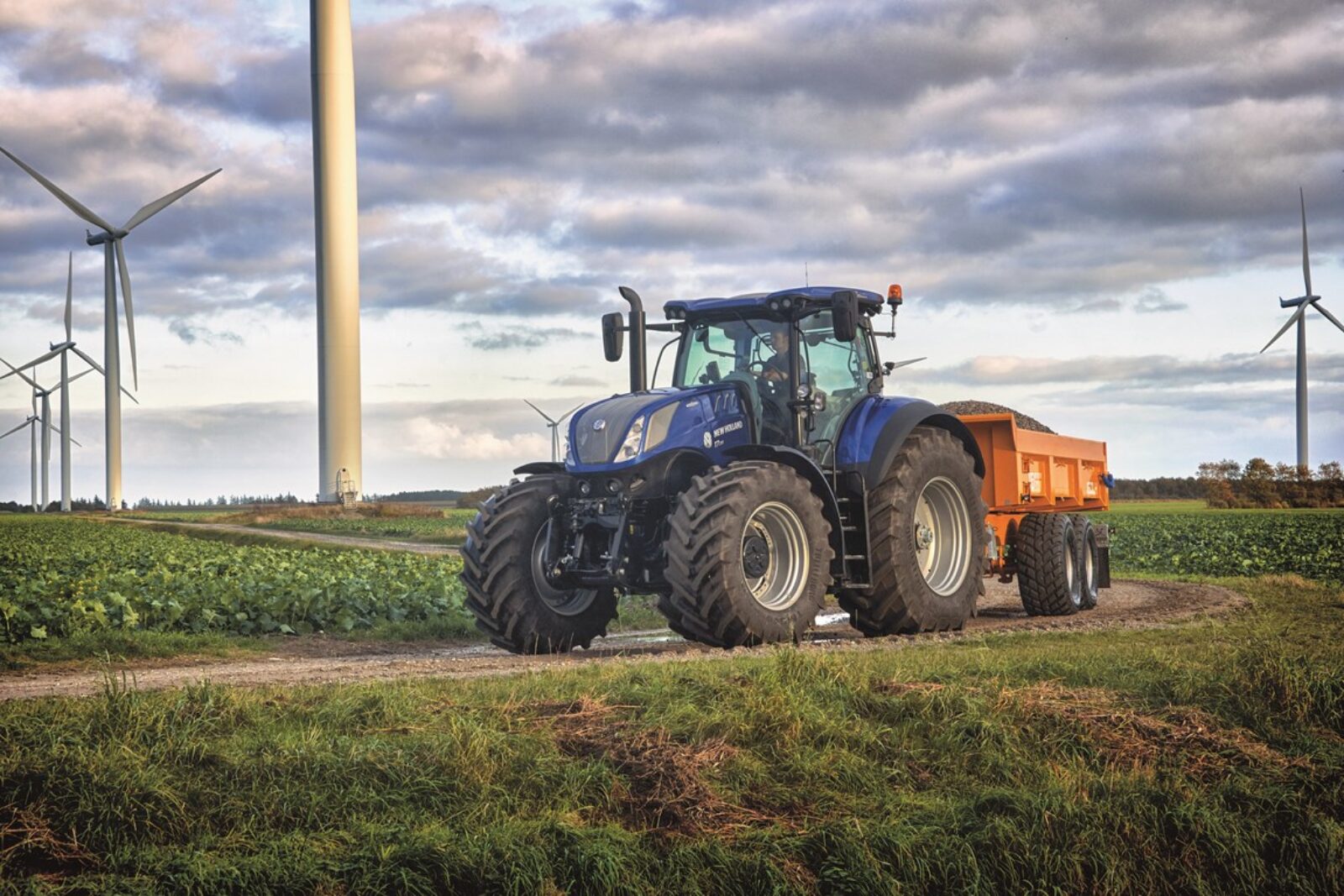 Sistema de freno inteligente en tractores New Holland