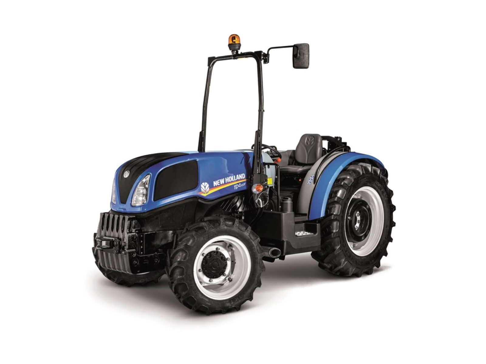 Nuevos tractores New Holland TD4F. Menos emisiones pero más potencia.