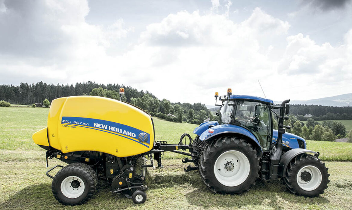 New Holland mejora las empacadoras de cámara variable Roll-Belt